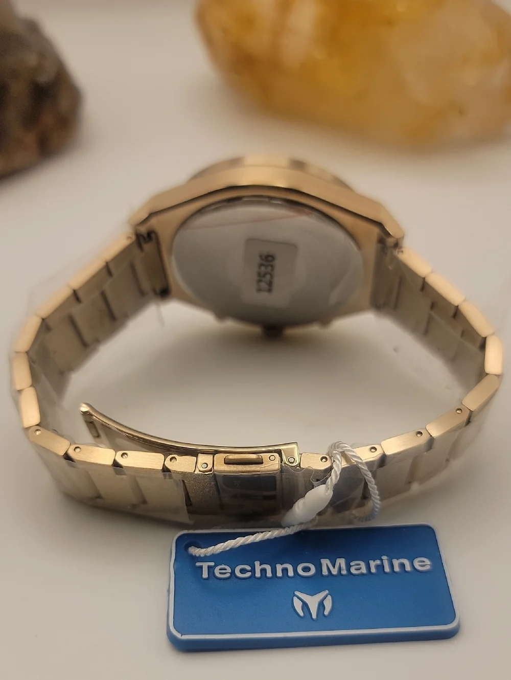NWT TechnoMarine Ocean Emperor Men's Watch 43mm Chronograph Rose Gold TM-318155